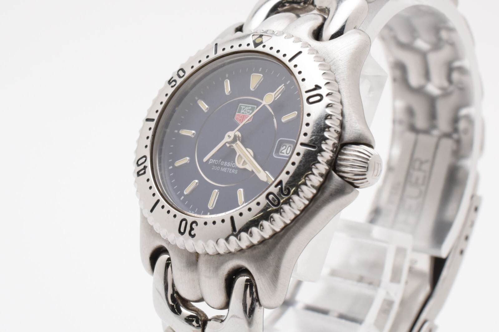 TAG Heuer SEL WG131A Blue Quartz Womens Watch Near Mint Japan