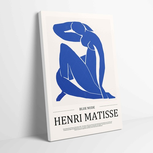 Henri Matisse blau nackte gestreckte Leinwand oder ungerahmt Posterdruck Heim Wandkunst - Bild 7 von 12