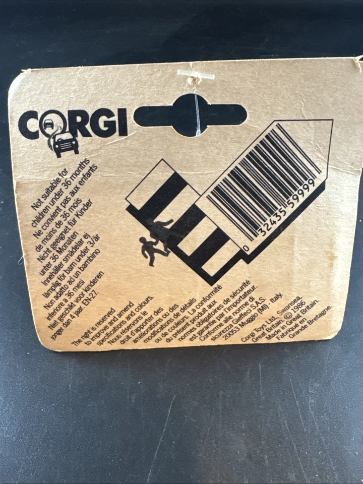 Corgi Juniors Buick Regal Like Green 1986 Modelo G2 80747 Corgi Diecast Buick Foto 3 de 4