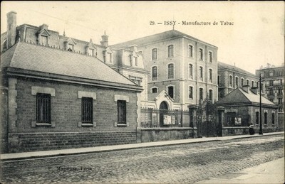 Postcard Issy les Moulineaux Hauts de Seine, Manufacture de Tabac - 2689403