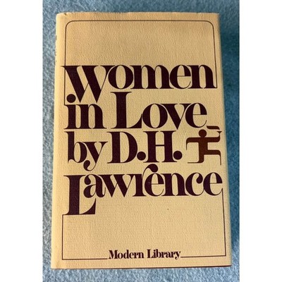 D. H. Lawrence WOMEN IN LOVE Modern Library Vintage 1950 HCDJ