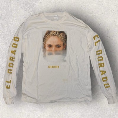 Shakira El Dorado Tour Long sleeve Tshirt Hardcore Style