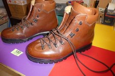 Vintage Scarpa Asolo Italy brown leather hikeing mountaineering Boot 65820 (153)