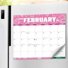 2026-2027 Magnetic Calendar for Refrigerator, 2 Years Fridge festival