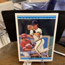 1992 Donruss Baseball # 100 Jay Bell