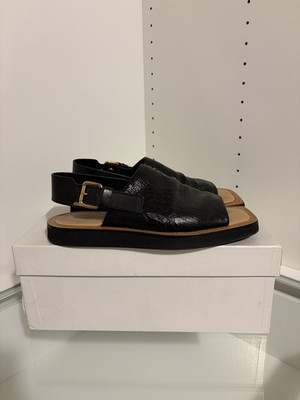 Colville Marni Black Croc Sandals Size 39
