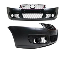 Stoßstange Vorne aus ABS ZUBEHÖR SET passt für VW Golf 5 + Wabengrill GTI + ABE