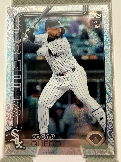 Edgar Quero 2025 Topps Update #US145 Holo Foil RC White Sox