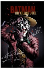 BATMAN-THE KILLING JOKE Signed Poster 11x17 Mark Hamill and Kevin Conroy