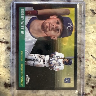 2025 Topps Chrome Platinum Anniversary Bobby Witt Jr. #41 Black Refractor 7/10