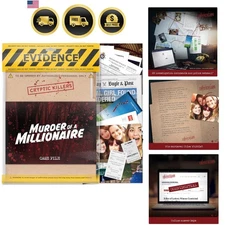 Unsolved Murder Mystery Game Cold Case File Detective Clues Evidence