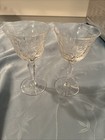 Tiffin-Franciscan Vintage Wine Glasses Fern Pattern Set of 2 — photo 1