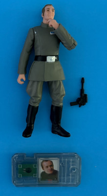 STAR WARS POTF-2 ADMIRAL MOTTI COMM TECH CHIP LOOSE COMPLETE