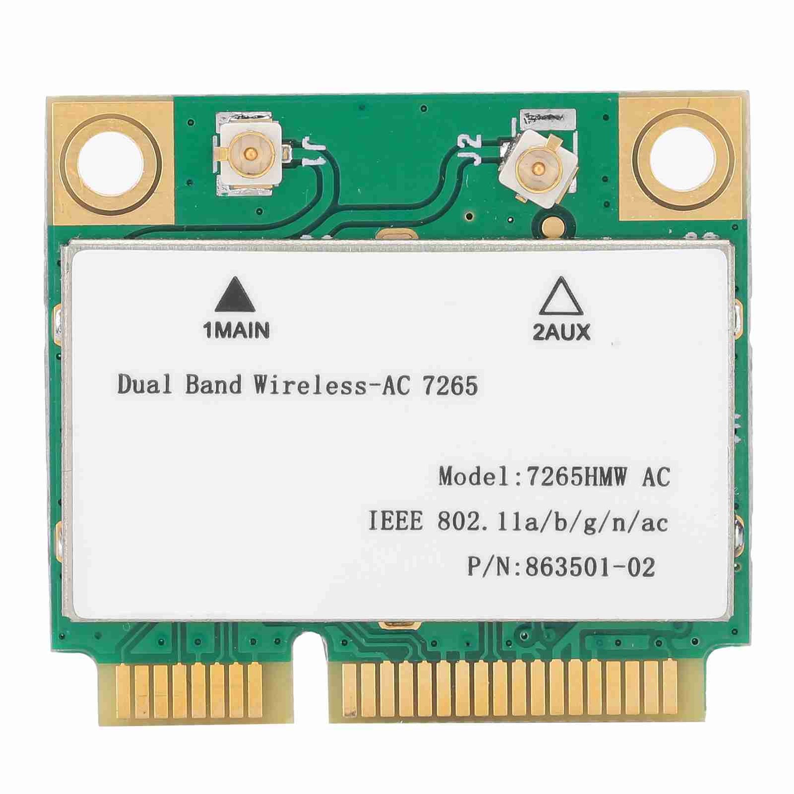Mini PCIE Wifi Card DualBand Wireless Adapter Network Parts 802.11AC 7265HMW AS