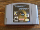 Perfect Dark (Nintendo 64 N64, 2000) Authentic Cartridge Only Tested