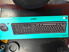 Logitech MK270 Wireless Keyboard & Mouse Combo Black Plug & Play QWERTY EN