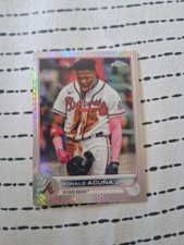 2022 Topps Chrome - Ronald Acuña Jr. #165 Prism Refractor