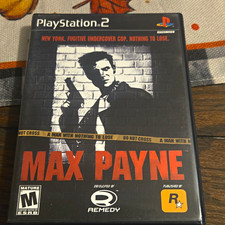 Rockstar Games Max Payne Sony PlayStation 2 PS2 NTSC-U/C M Manual Included