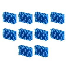 10 Pack 30x20x10mm Aluminum Alloy Electronic Cooler Radiator for MOS and IC Chip