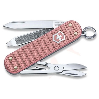 Victorinox Classic SD Precious Alox Gentle Rose   Taschenmesser mit 5 Funktionen