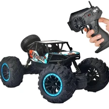 4WD RC Monster Truck Off-Road 1/18 Vehicle 2.4G Remote Control Buggy Crawler Car