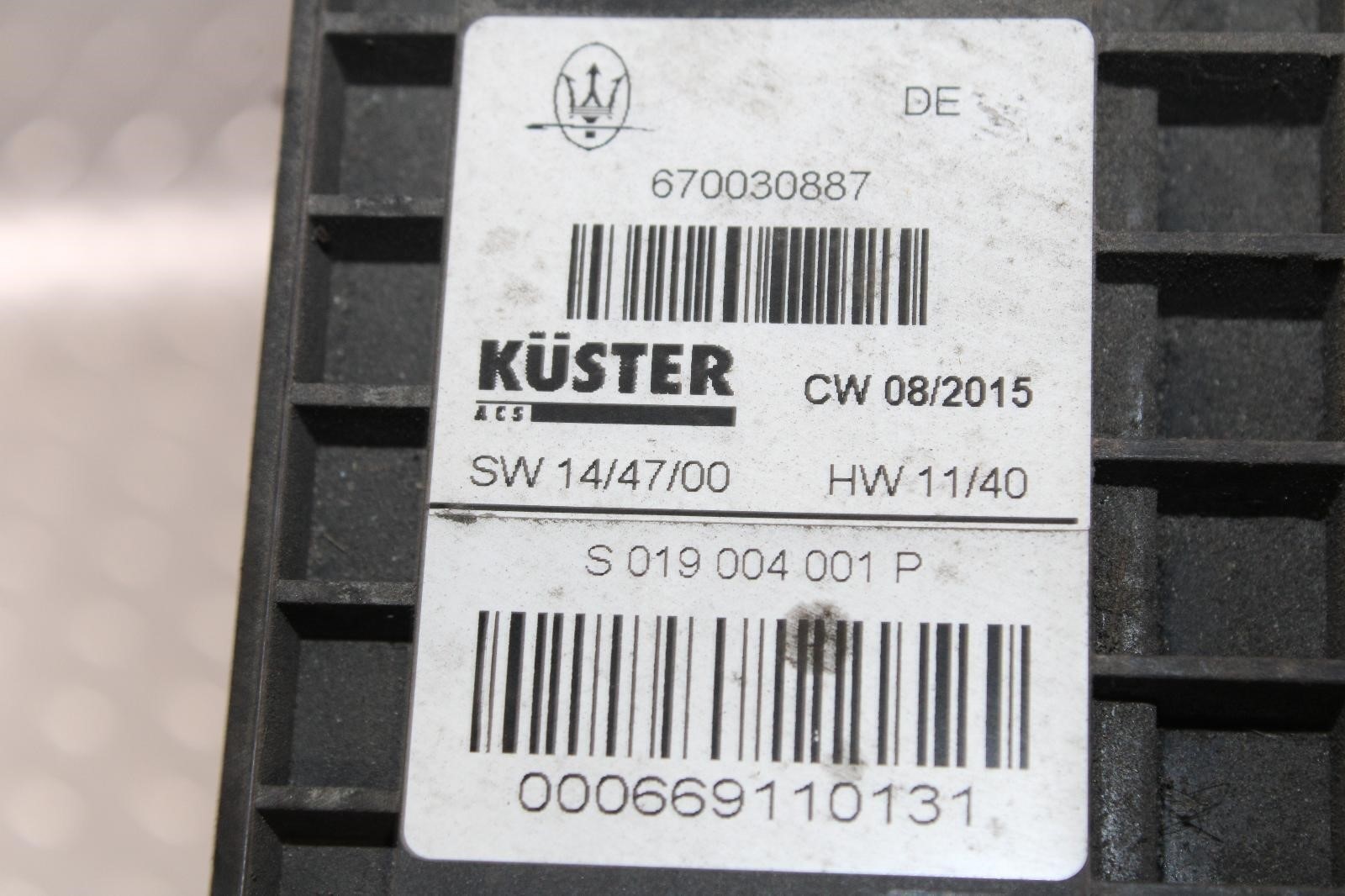 Maserati Ghibli 2014-2021 Parking brake actuator