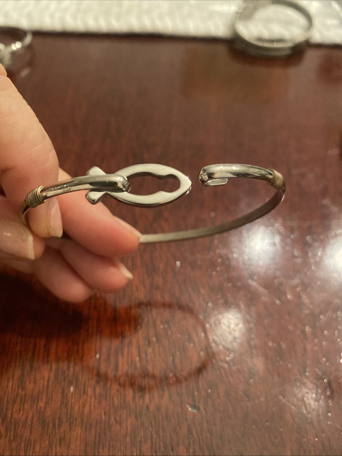 hook bangle bracelet - image 2