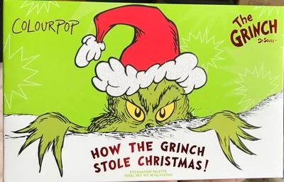 Colourpop x The Grinch Limited Edition How The Grinch Stole Christmas Palette
