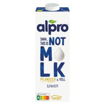 Alpro Not MILK Drink Pflanzlich pflanzlich & voll 3,5% 1 Liter
