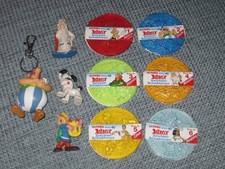 Asterix & Obelix, 6 Schablonen, nutella, 3 Figuren, 1 Schlüsselanhänger