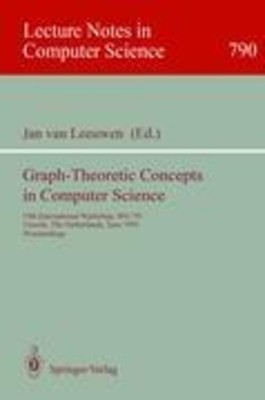 Graph-Theoretic Concepts in Computer Science Jan Van Leeuwen Taschenbuch xi 1994