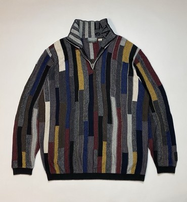 Vintage Carlo Colucci Limited Edition Sweater 1/3 Zip Japan Size: XXL Men s