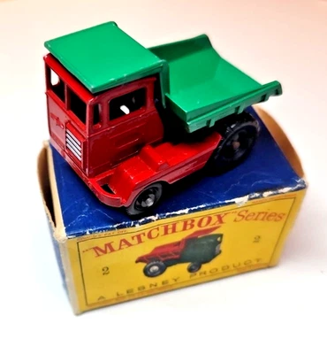 Matchbox Real Wheels Muir Hill Dumper RW 1-75 Nr. 2 in mint inkl Box - Bild 1 von 4