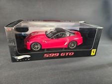 Hot Wheels Elite Ferrari 599 GTO Red 1:18 Scale Inv. #7275