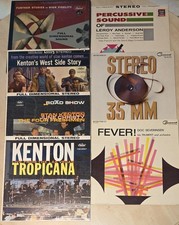 60s JAZZ LOT of 7 - Stan Kenton ,  Doc Severinsen , Enoch Light , Leroy Anderson