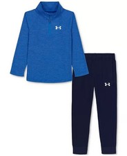 NWT Under Armour Boys 2-Pc. Sweatshirt  Joggers Set SIZE 6