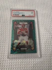 2023 Panini Prizm Patrick Mahomes II Chiefs #149 Green Wave Prizm PSA 9