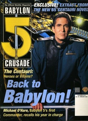Official Babylon 5 Magazine, The (Vol. 2) #19 VG; Titan | low grade comic - w/Ba