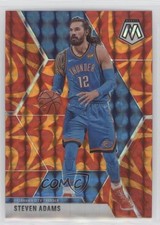 2019-20 Panini Mosaic Reactive Orange Prizm Steven Adams #173 fm0