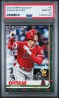 143047249 Shohei Ohtani 2019 Topps Holiday #HW16 PSA 10