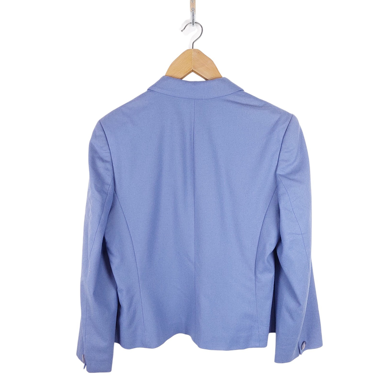 Pendleton Women's Light Blue 100% Wool Single But… - image 2