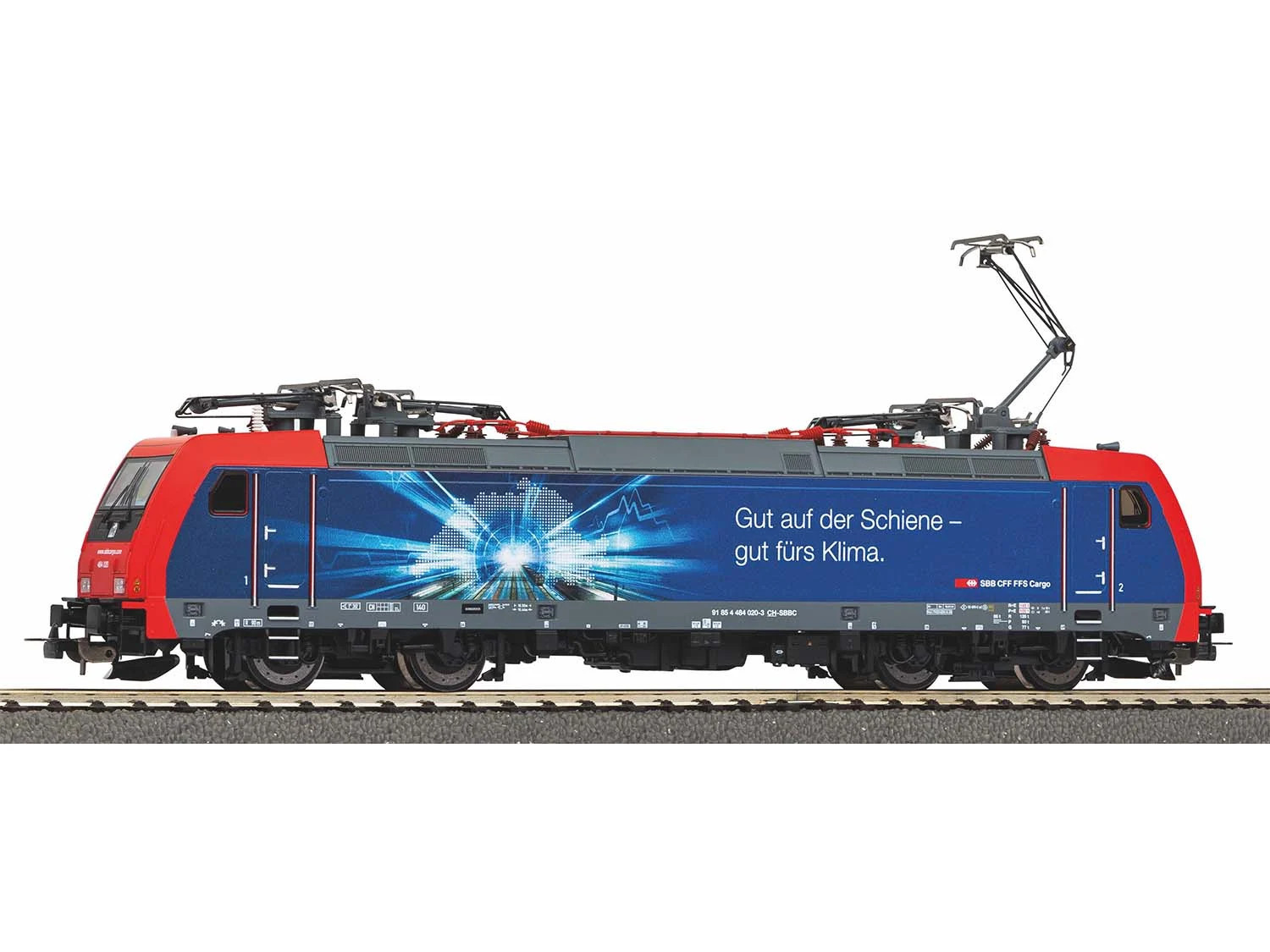 Piko Expert SBB Cargo Re484 020 Electric Loco VI (DCC-Sound) PK21620 HO Gauge