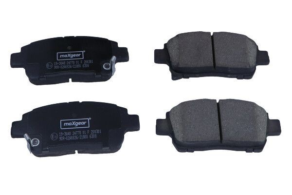 Bremsscheiben-BremsbeläGe-Kit MaXgear 19-3648 FüR OE 0446574020-image