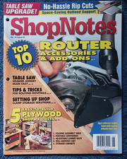 ShopNotes Magazine - Vol. 16 Issue 93 - June 2007 Edition - Router Accessories 