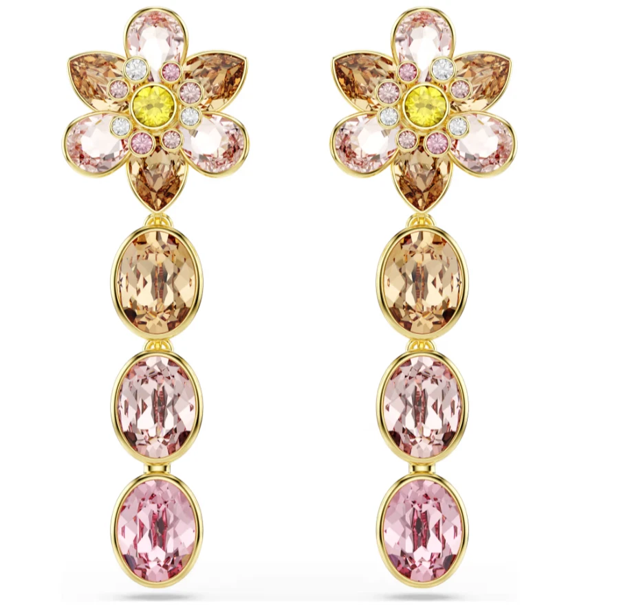 Swarovski Flowers & Plants Fashion Earrings for sale | eBay