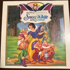 Walt Disney's Masterpiece Snow White LaserDisc Extended Play CC G English 1937