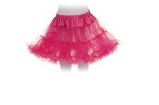 Tutu Petticoat Costume Skirt Child: Fuchsia One Size Fits Most