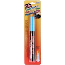 Uchida Bistro Chalk Marker Fine Point-Fluorescent Light Blue