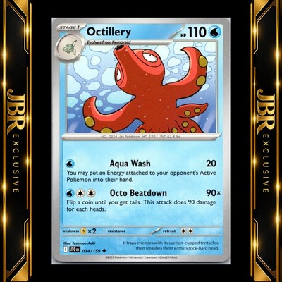 Octillerty Octillery 034/159 Uncommon Journey Together Pokemon Near Mint | eBay ...