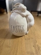 Rae Dunn Bunny with Easter Egg 2020